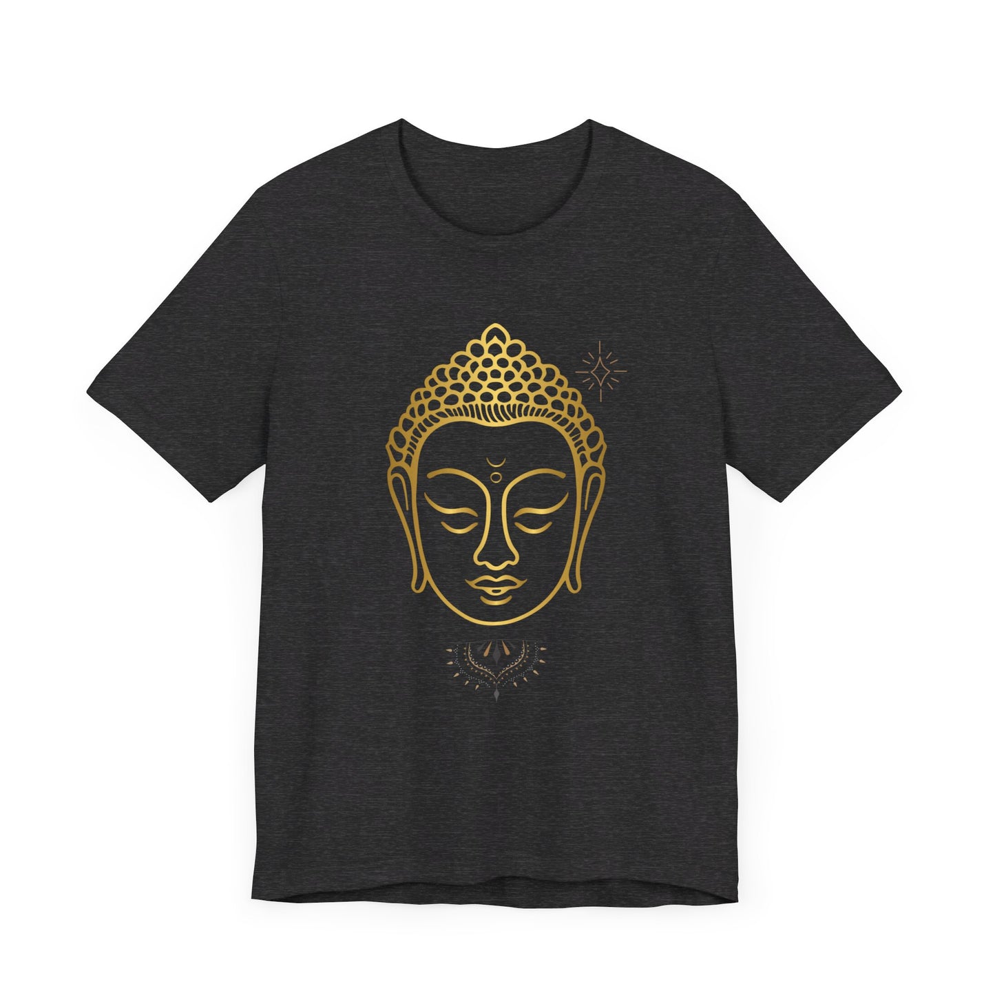 Buddha Head Unisex Jersey Short Sleeve Tee