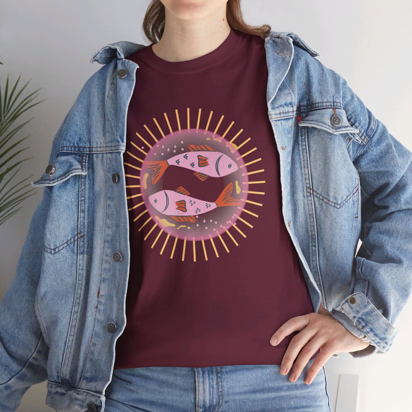 Fish Unisex Heavy Cotton Tee