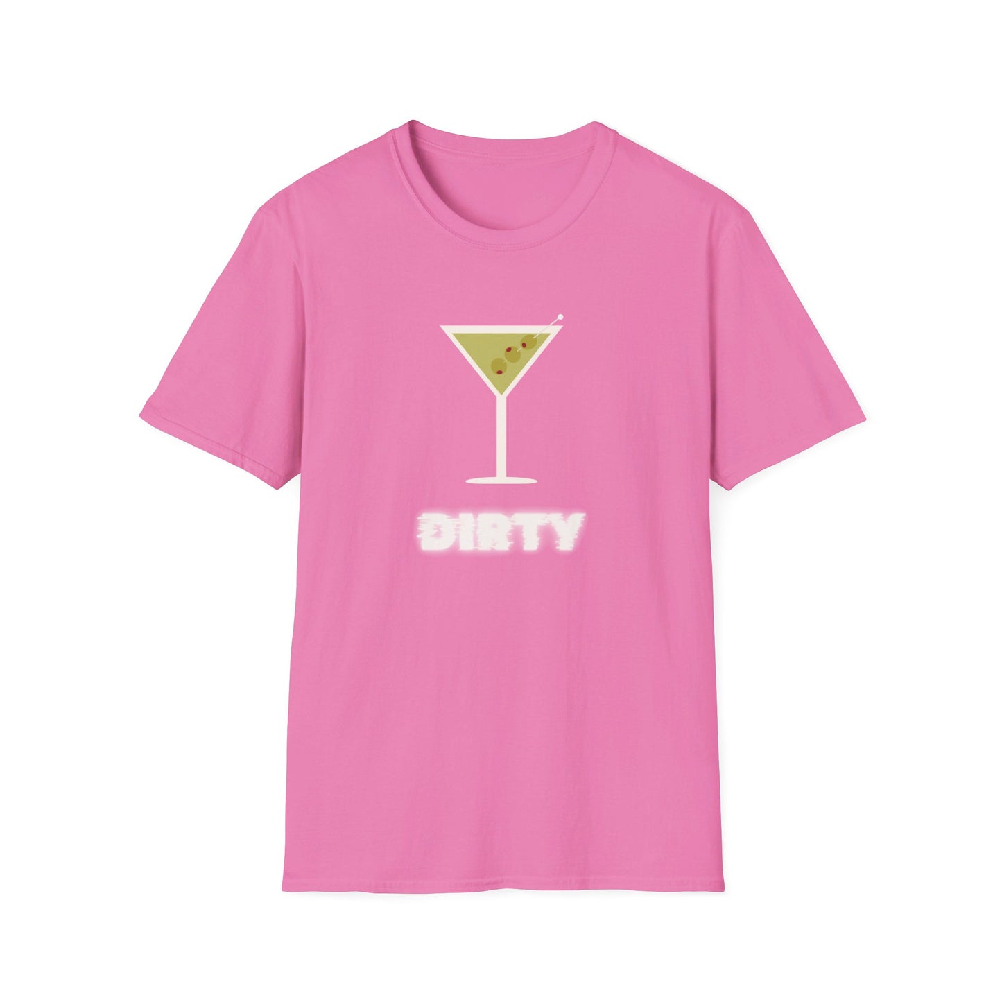 Dirty Martini Glass Unisex Softstyle T-Shirt