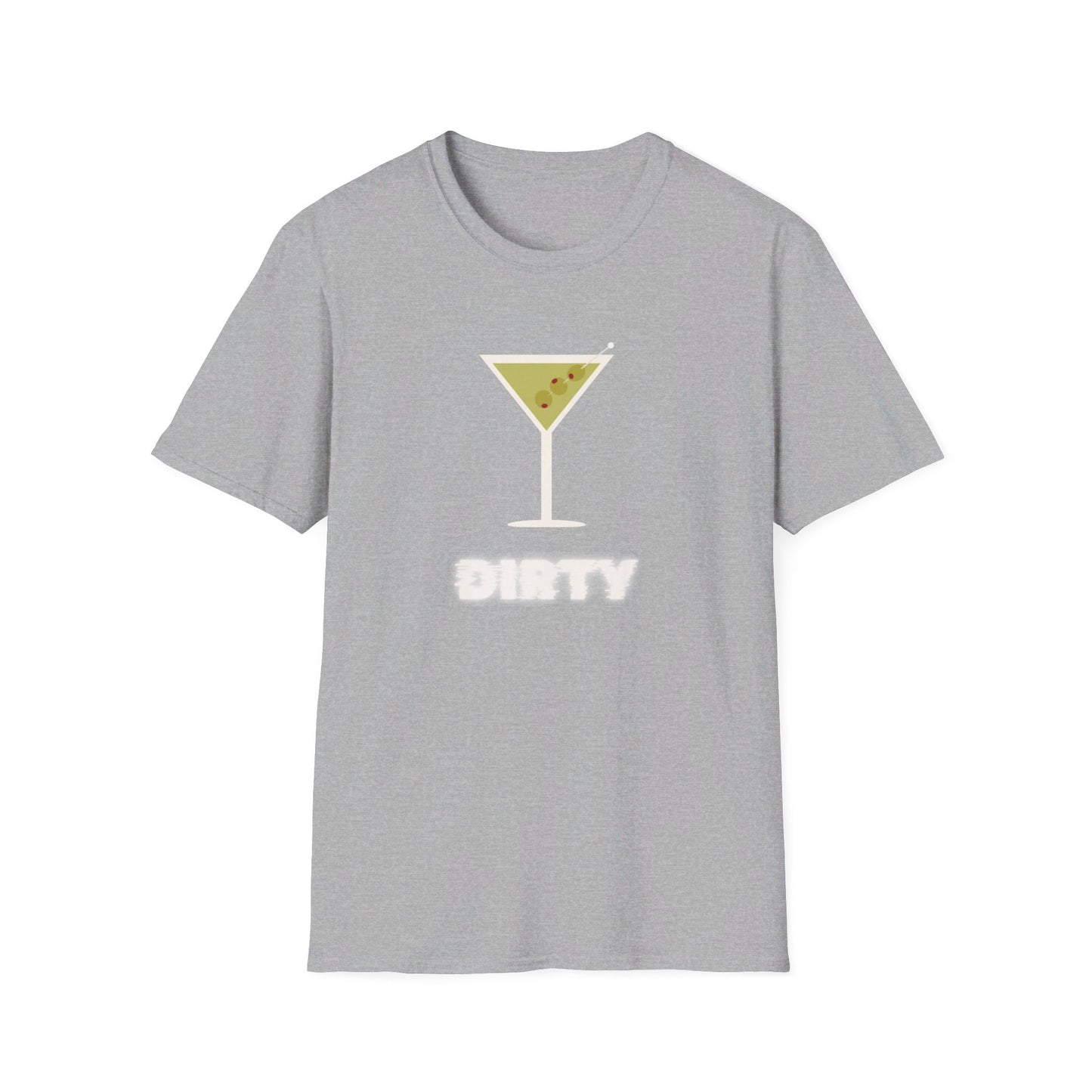 Dirty Martini Glass Unisex Softstyle T-Shirt