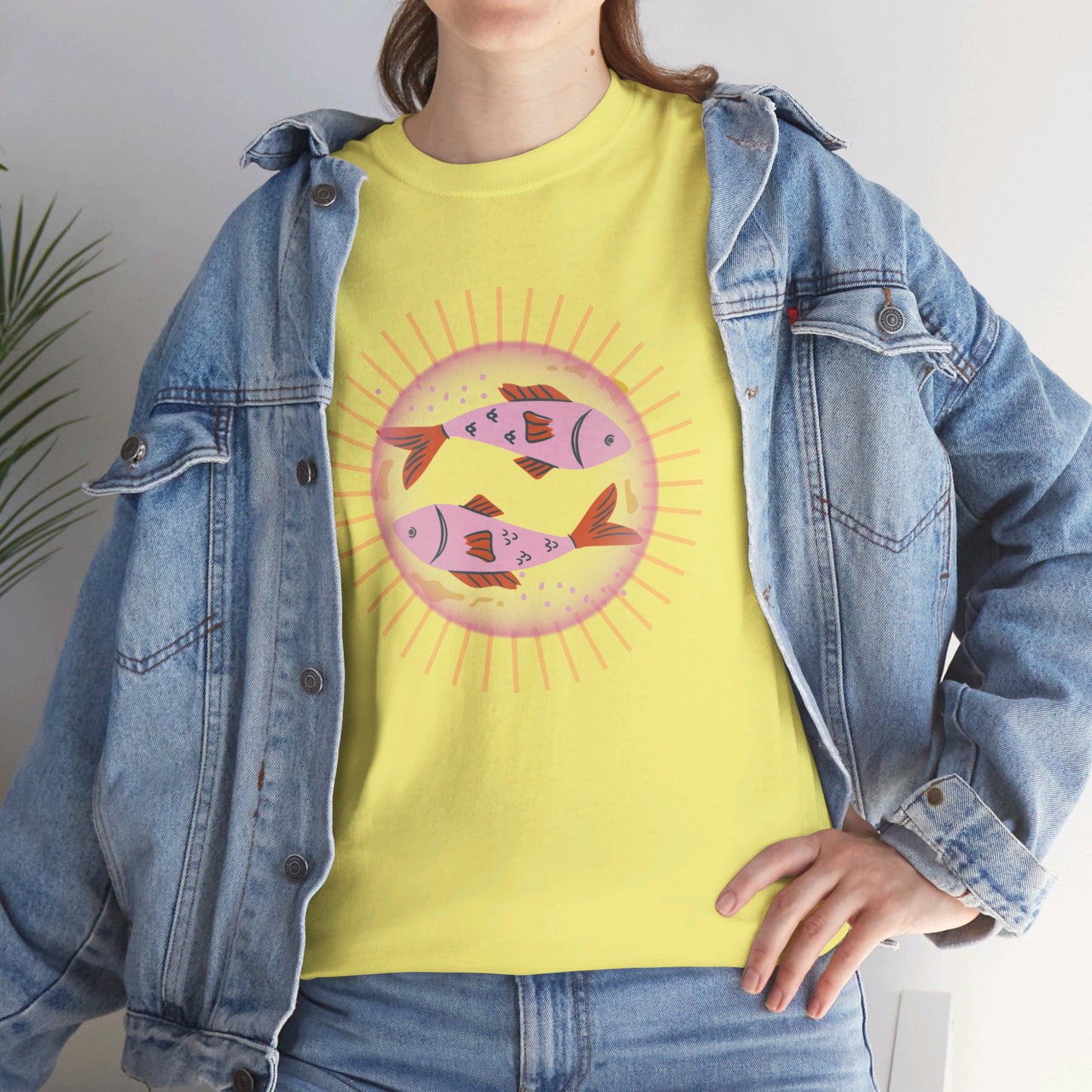 Fish Unisex Heavy Cotton Tee