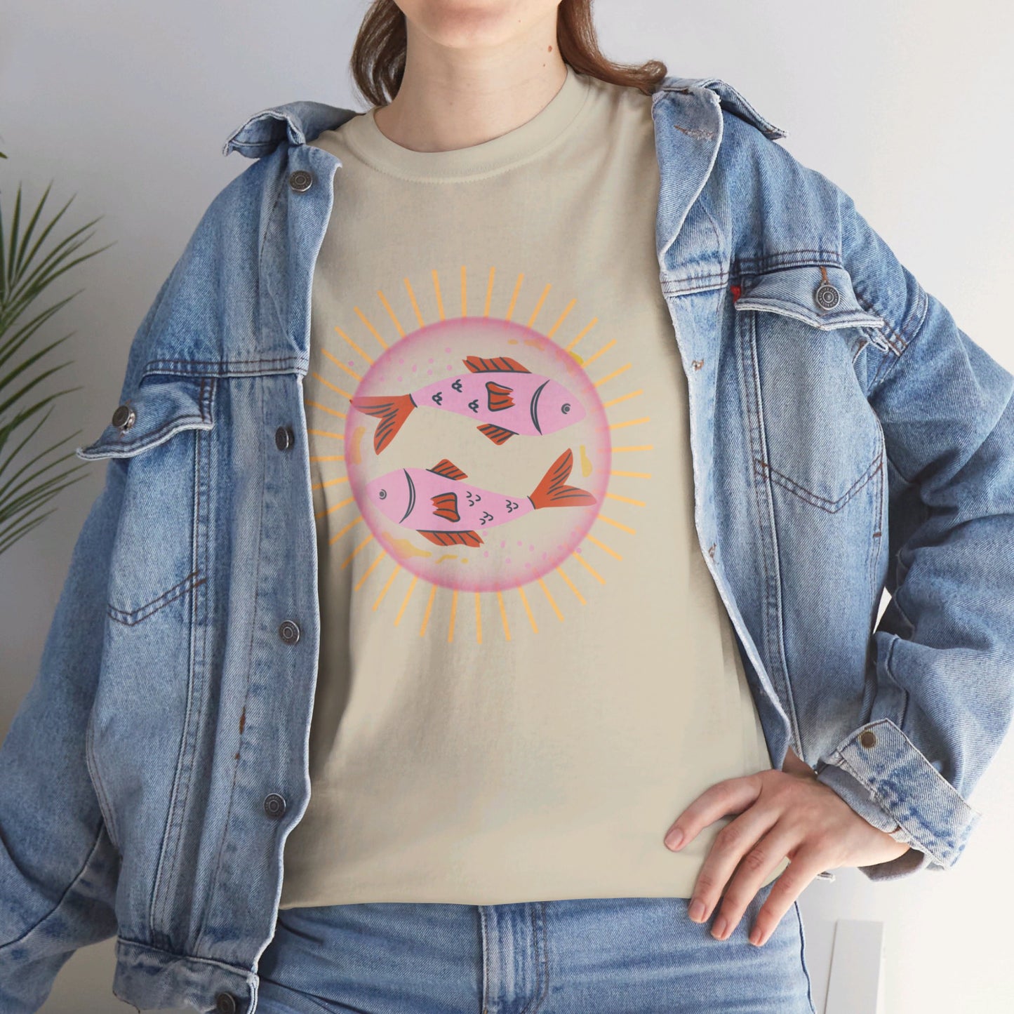 Fish Unisex Heavy Cotton Tee