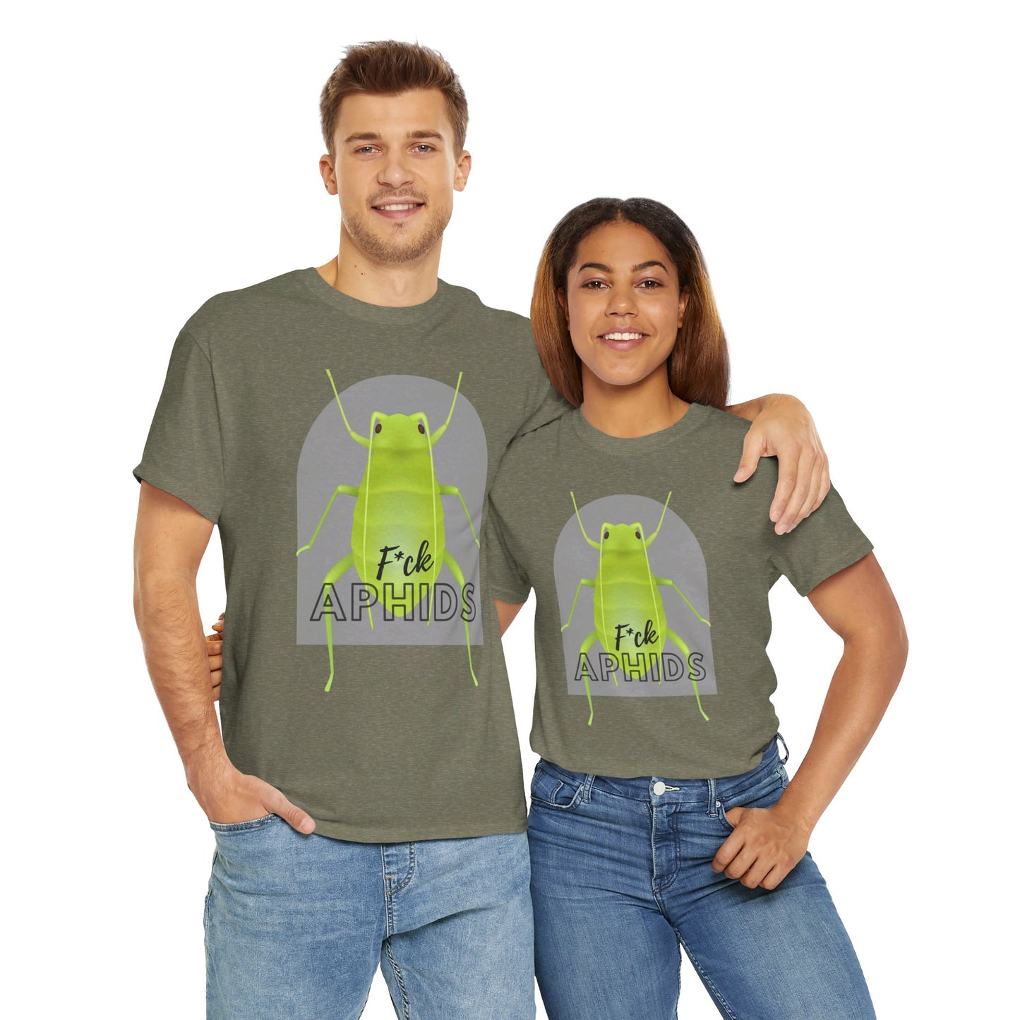 F*ck Aphids Unisex Heavy Cotton Tee