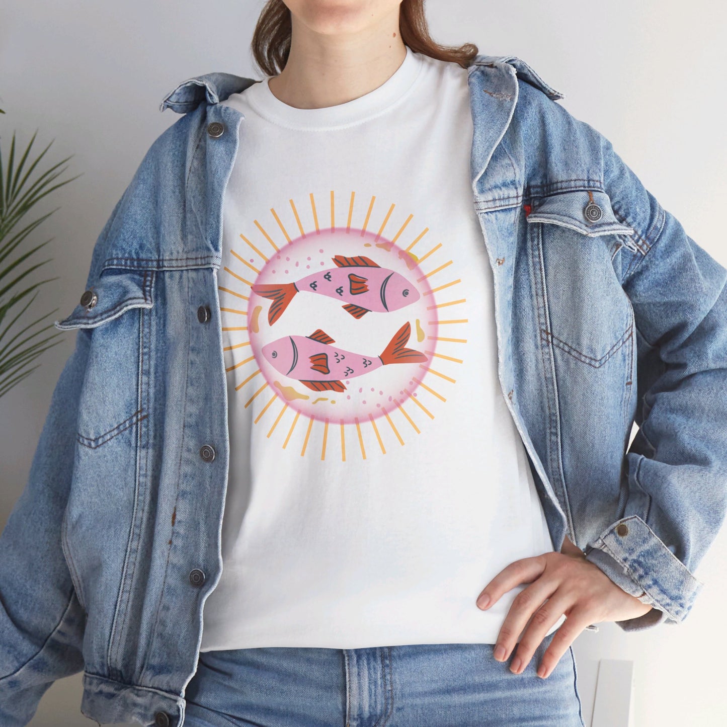 Fish Unisex Heavy Cotton Tee