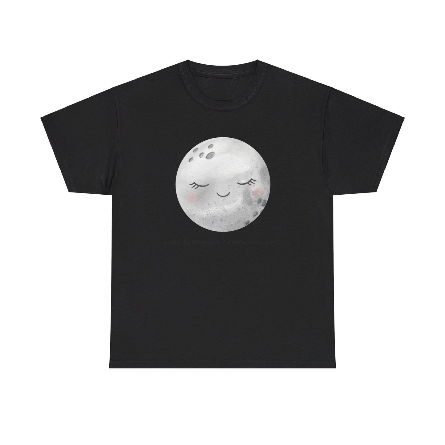 Under the Moonlight, the serious moonlight Unisex Heavy Cotton Tee