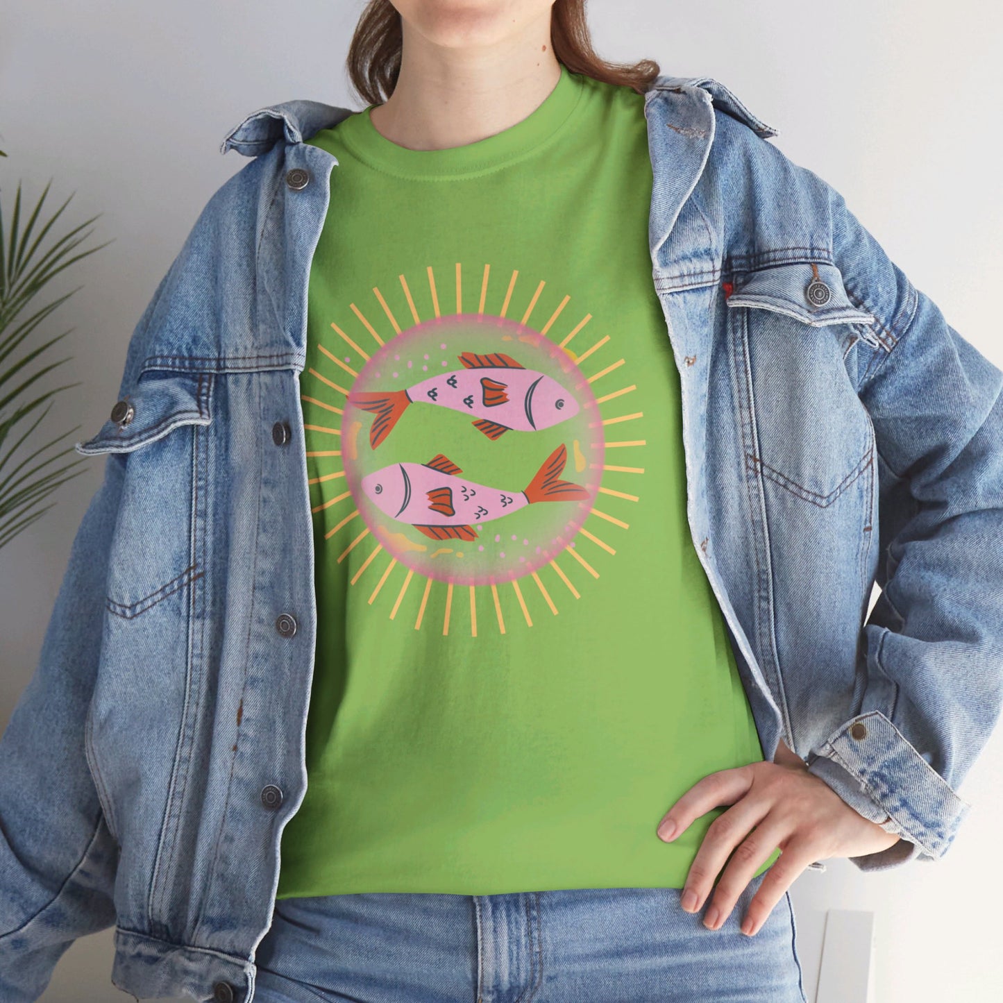 Fish Unisex Heavy Cotton Tee