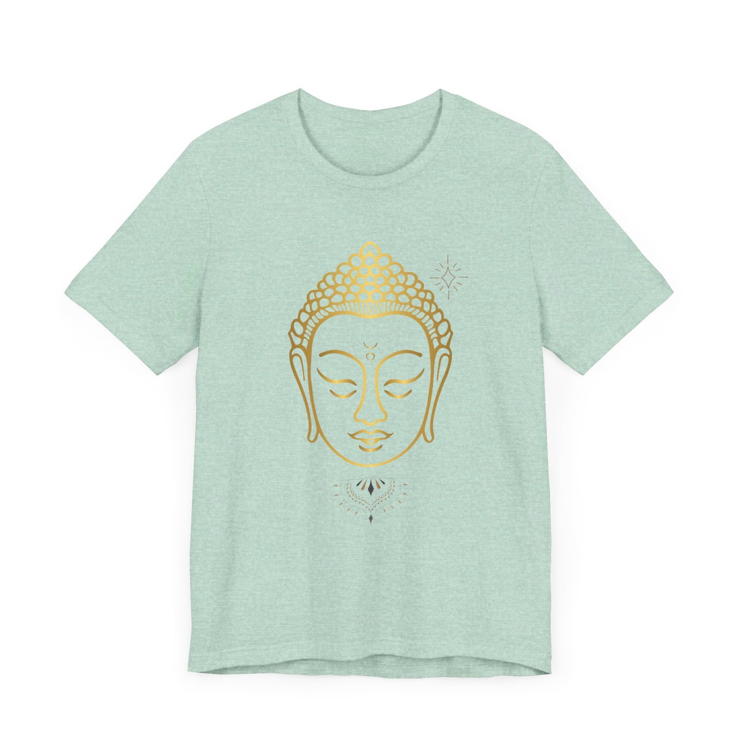 Buddha Head Unisex Jersey Short Sleeve Tee