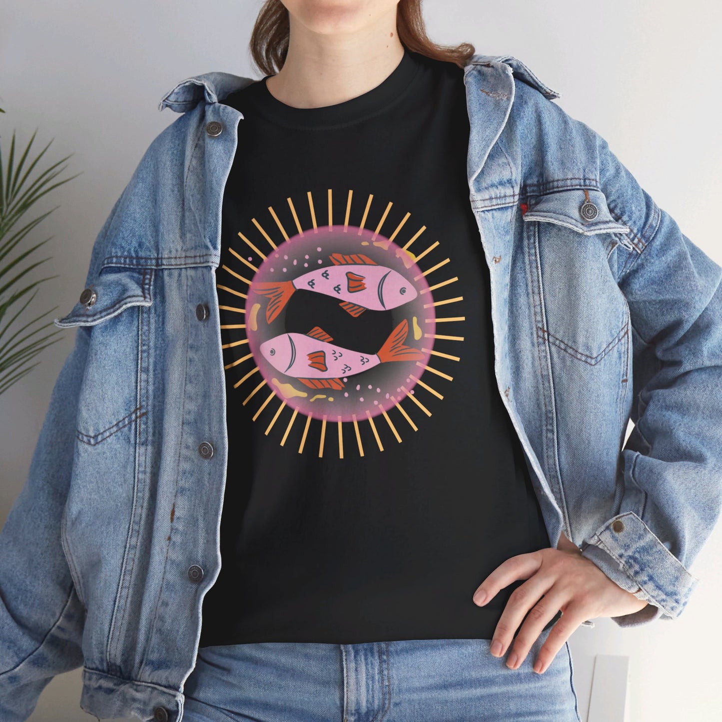 Fish Unisex Heavy Cotton Tee