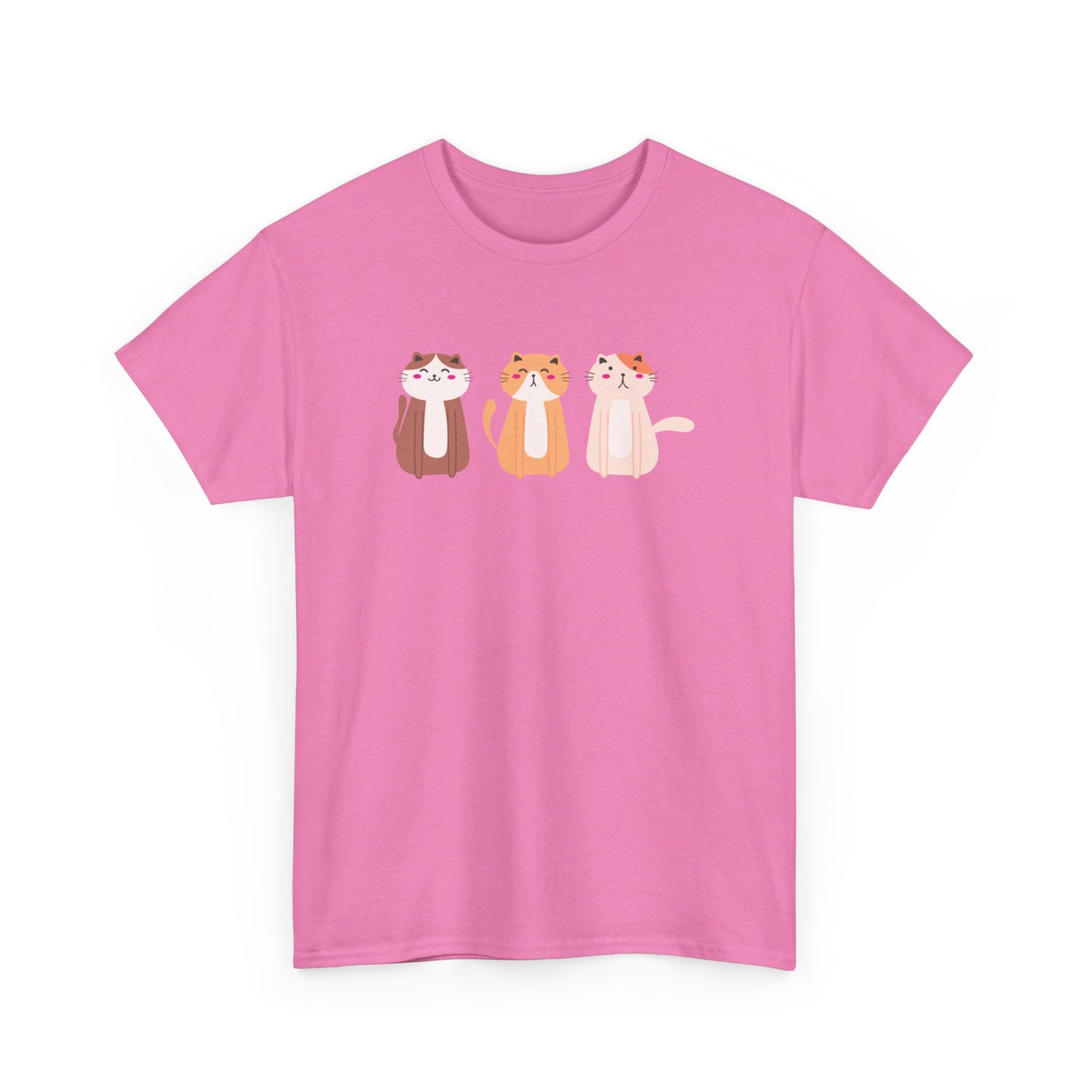 Three Kitties Unisex Heavy Cotton Tee