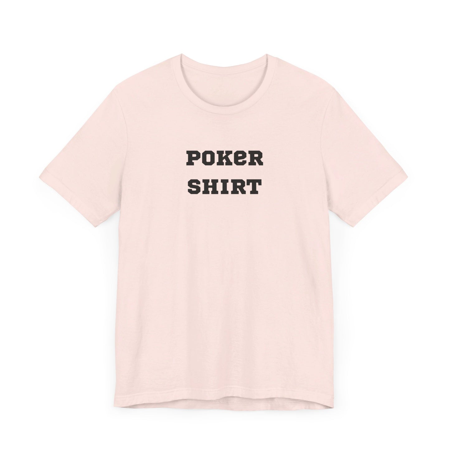 Poker Shirt Unisex Tri-Blend Crew Tee