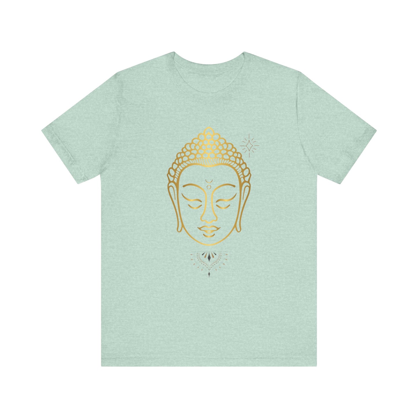 Buddha Head Unisex Jersey Short Sleeve Tee