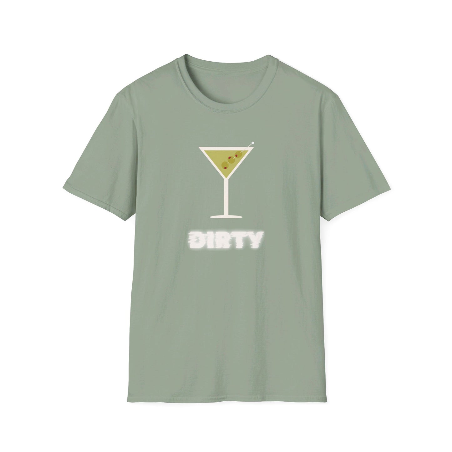 Dirty Martini Glass Unisex Softstyle T-Shirt