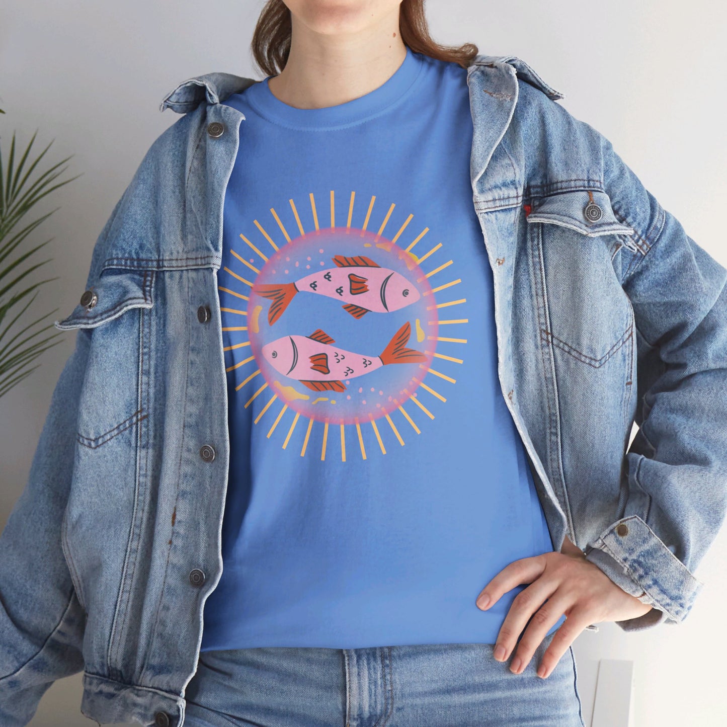 Fish Unisex Heavy Cotton Tee