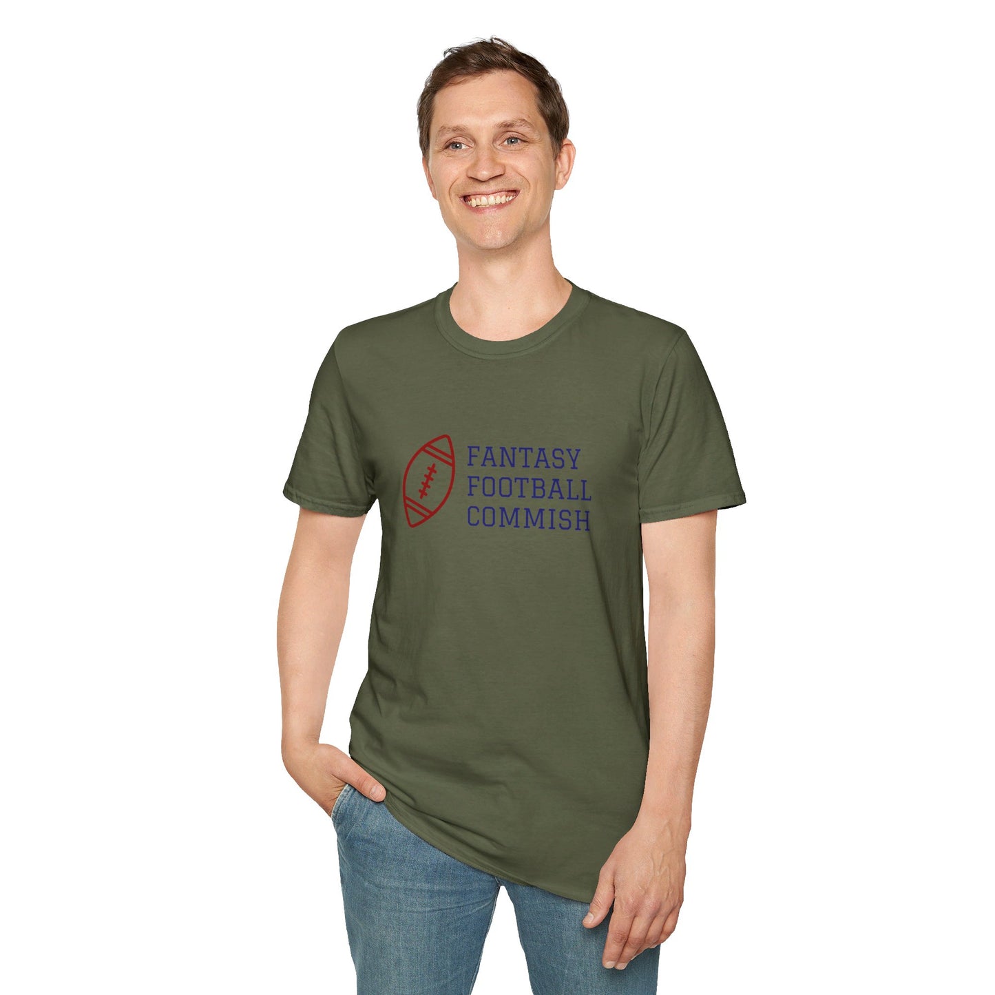 Fantasy Football Commish Unisex Softstyle T-Shirt
