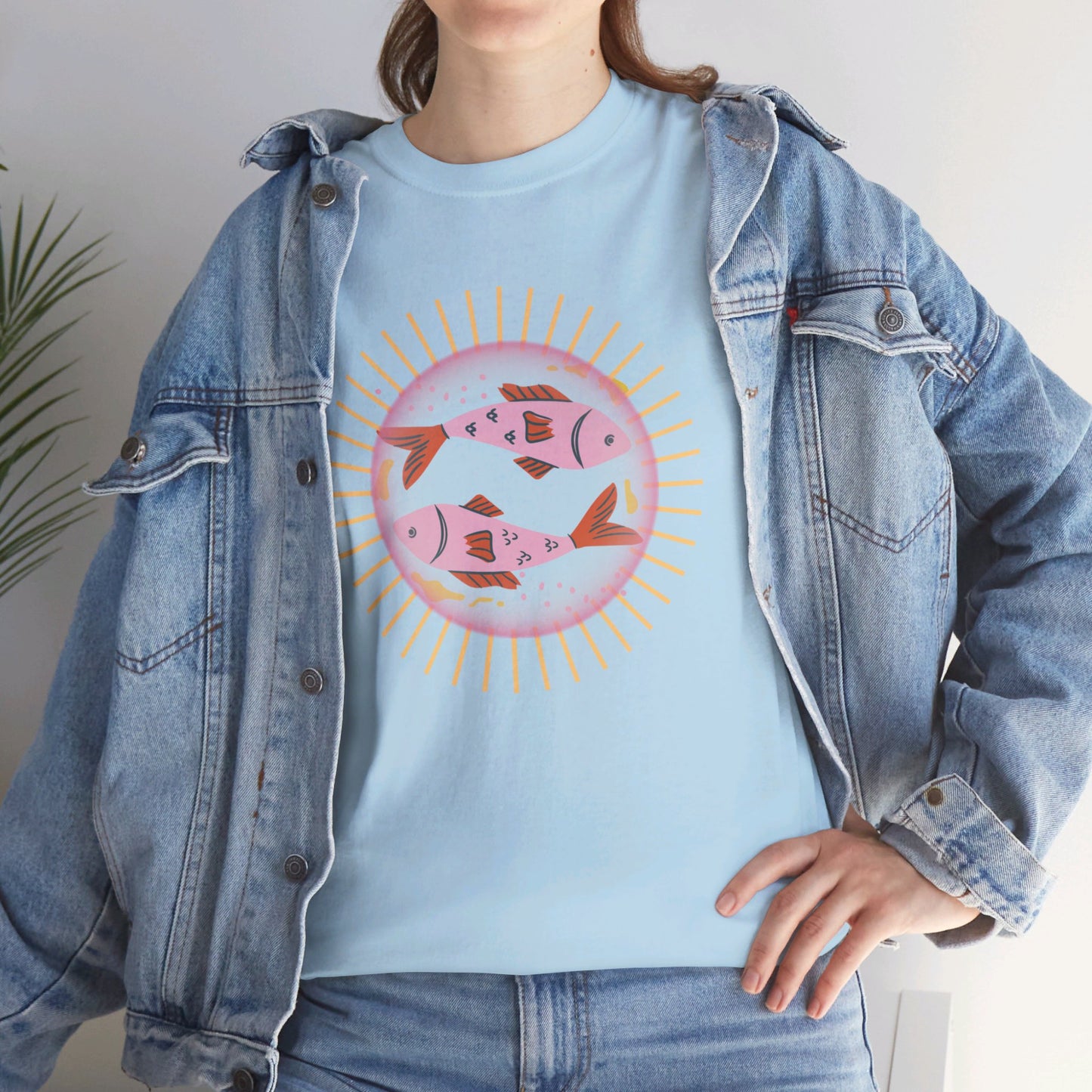 Fish Unisex Heavy Cotton Tee