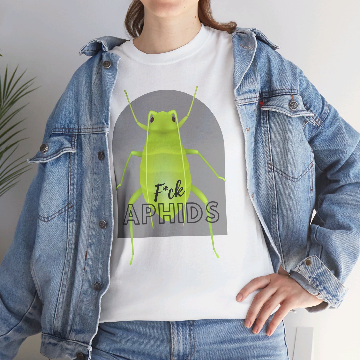 F*ck Aphids Unisex Heavy Cotton Tee