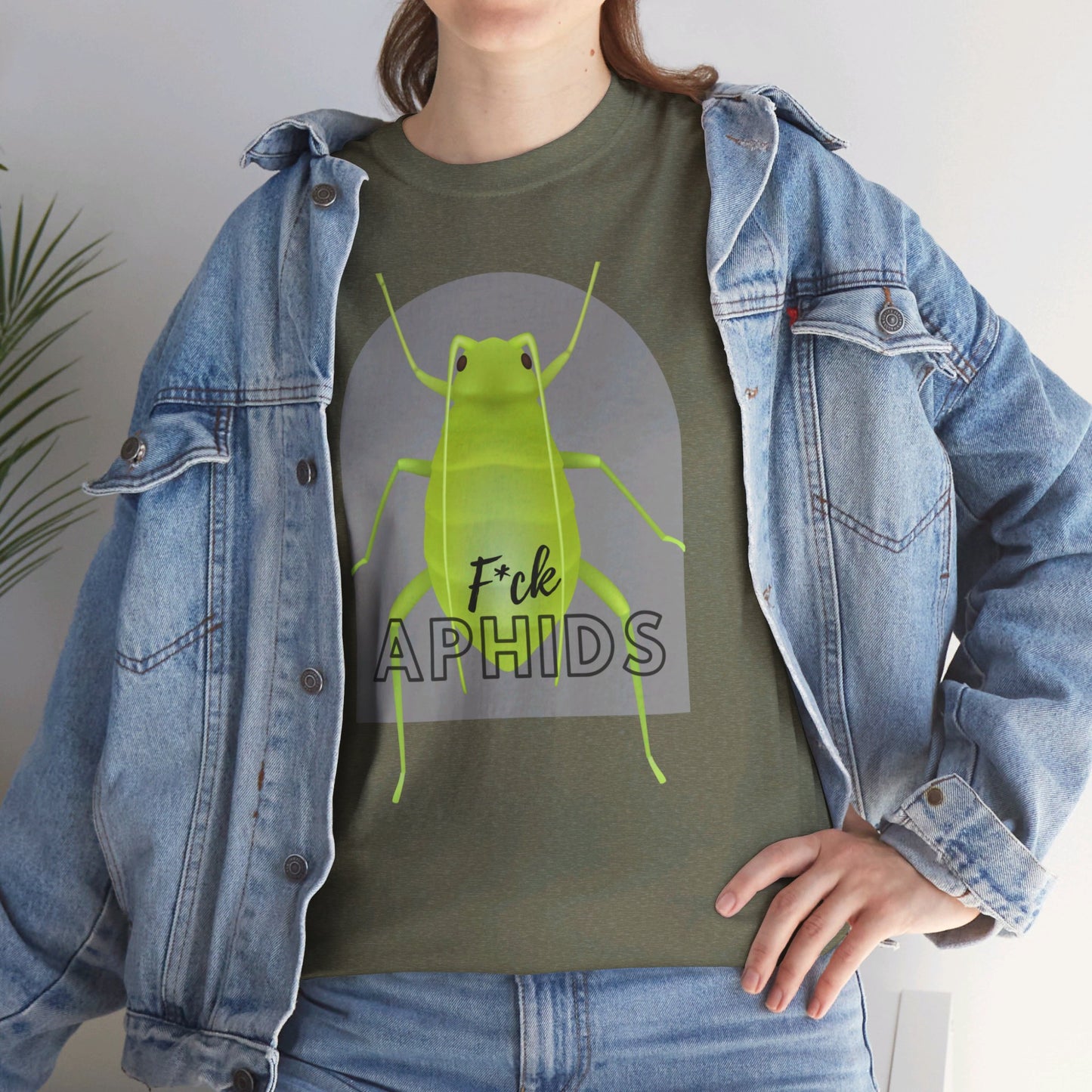 F*ck Aphids Unisex Heavy Cotton Tee