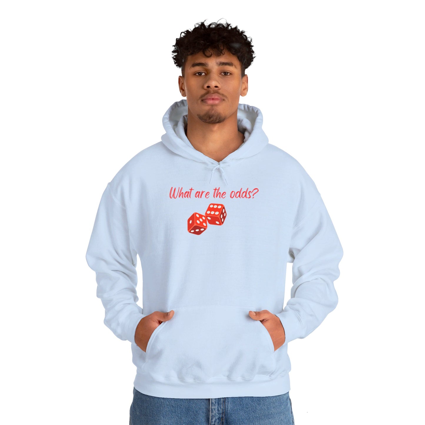 What are the Odds with Dice Unisex Heavy Blend™ Hooded Sweatshirt