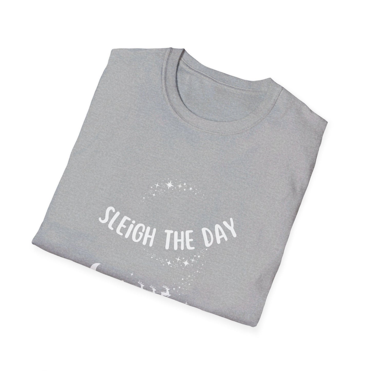 Christmas Sleigh the Day Unisex Softstyle T-Shirt
