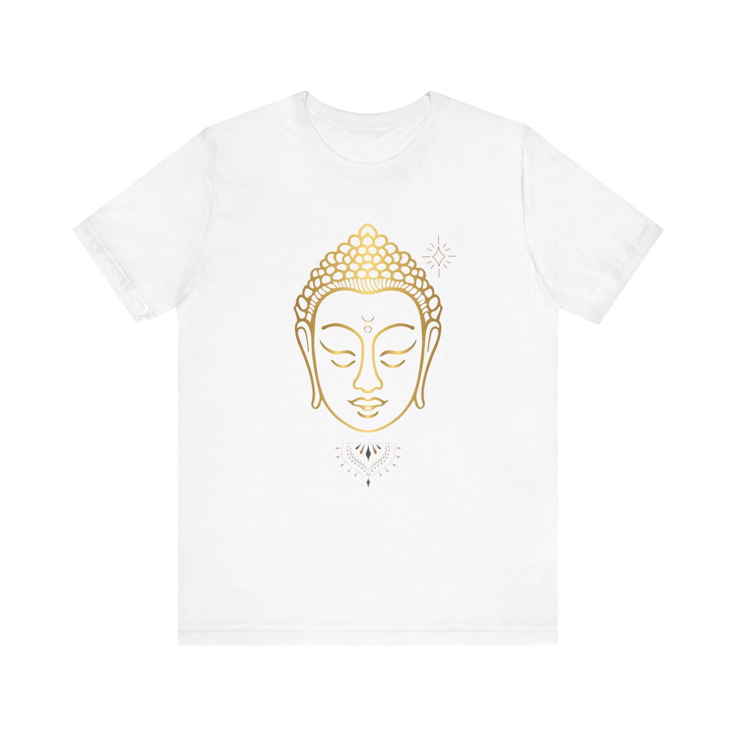 Buddha Head Unisex Jersey Short Sleeve Tee