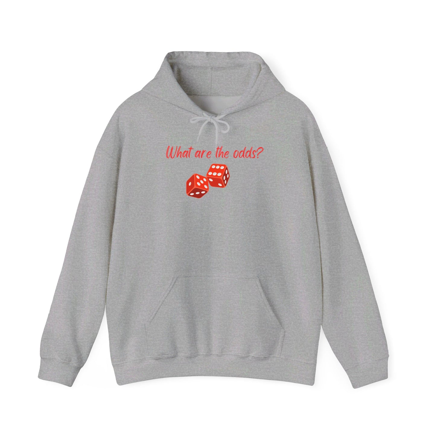 What are the Odds with Dice Unisex Heavy Blend™ Hooded Sweatshirt