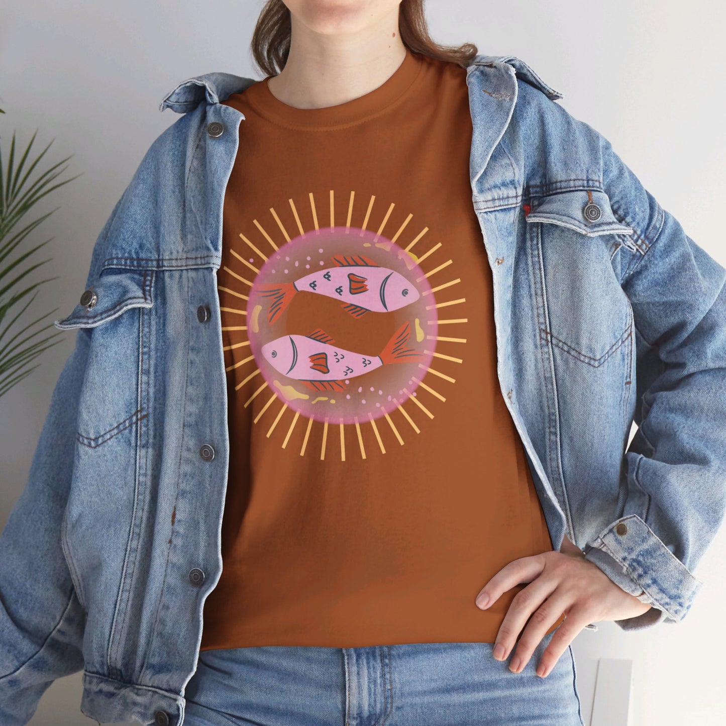 Fish Unisex Heavy Cotton Tee