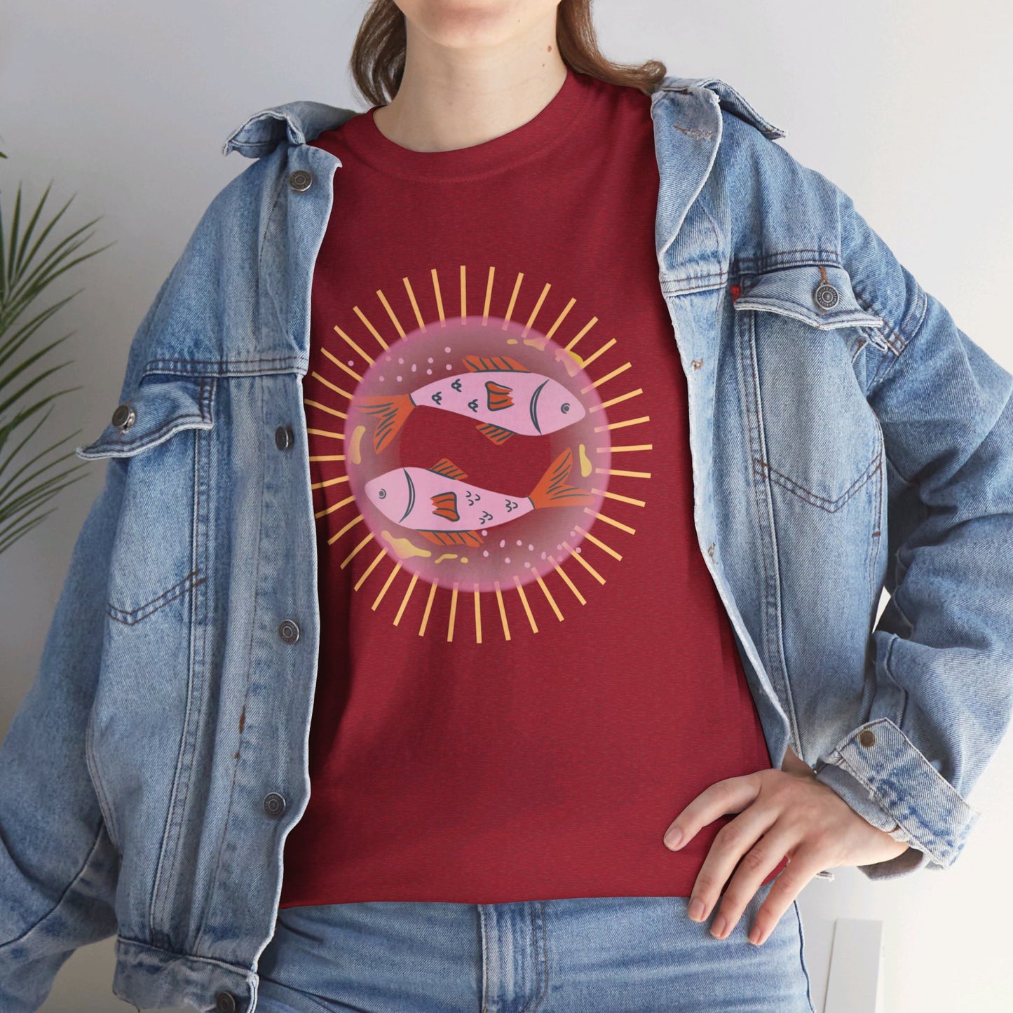 Fish Unisex Heavy Cotton Tee