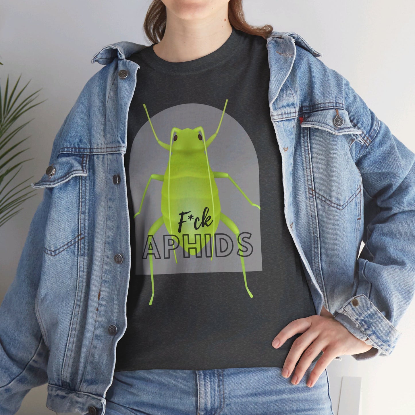 F*ck Aphids Unisex Heavy Cotton Tee