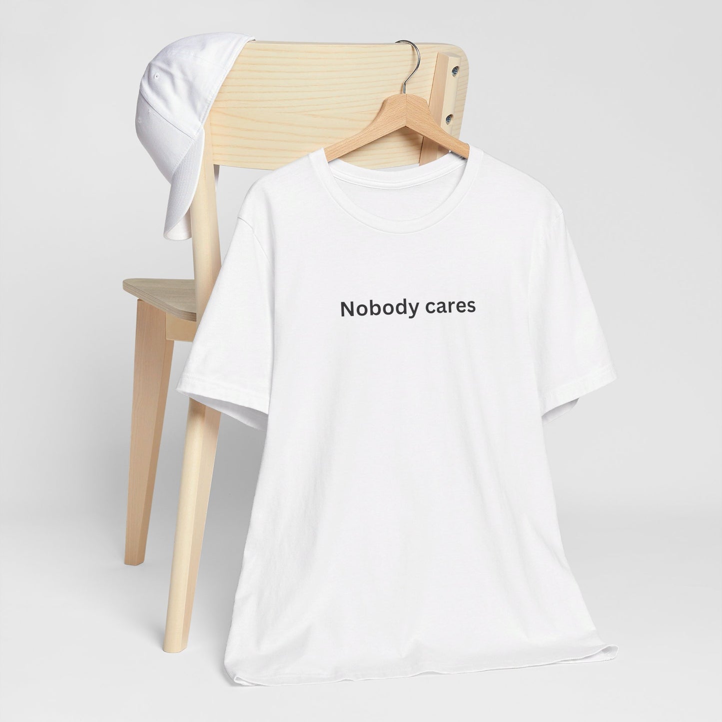 Nobody Cares Unisex Tri-Blend Crew Tee