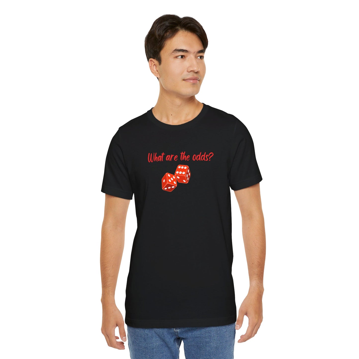 What are the Odds with Dice Unisex Tri-Blend Crew Tee