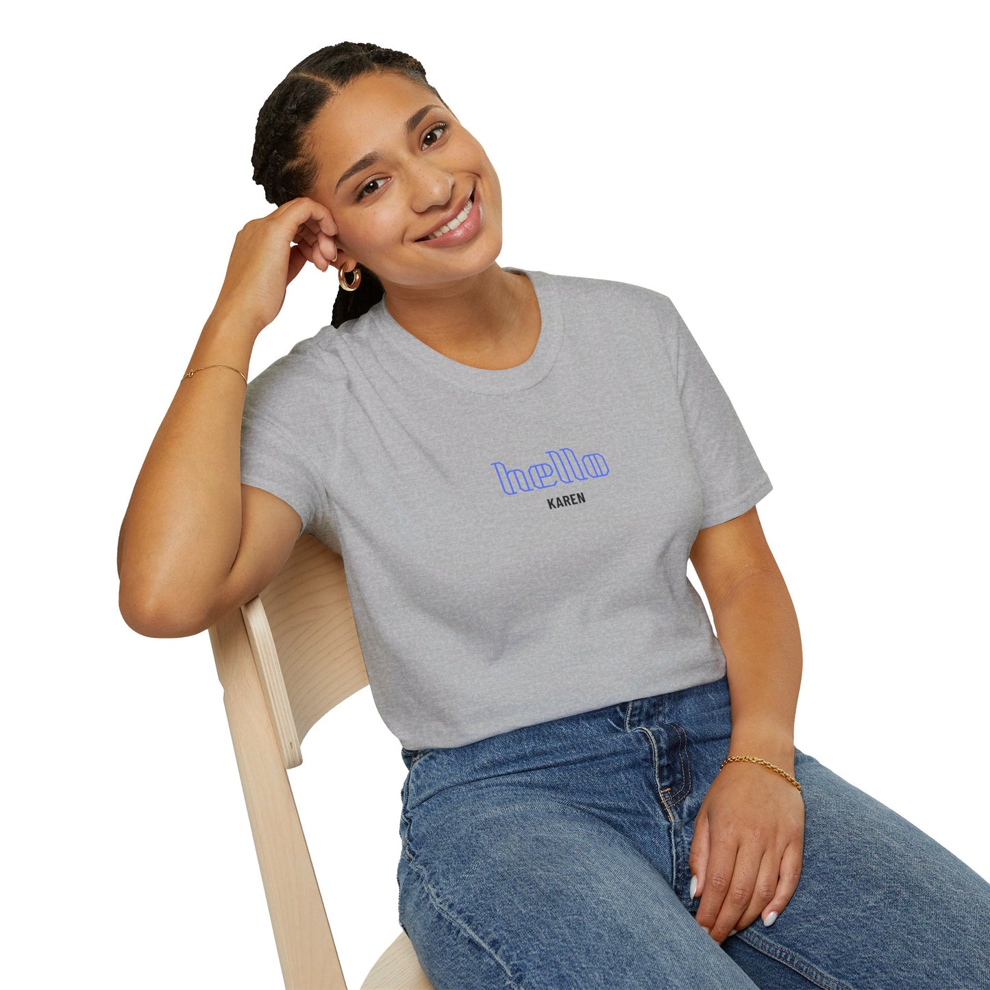 Hello Karen Unisex Softstyle T-Shirt
