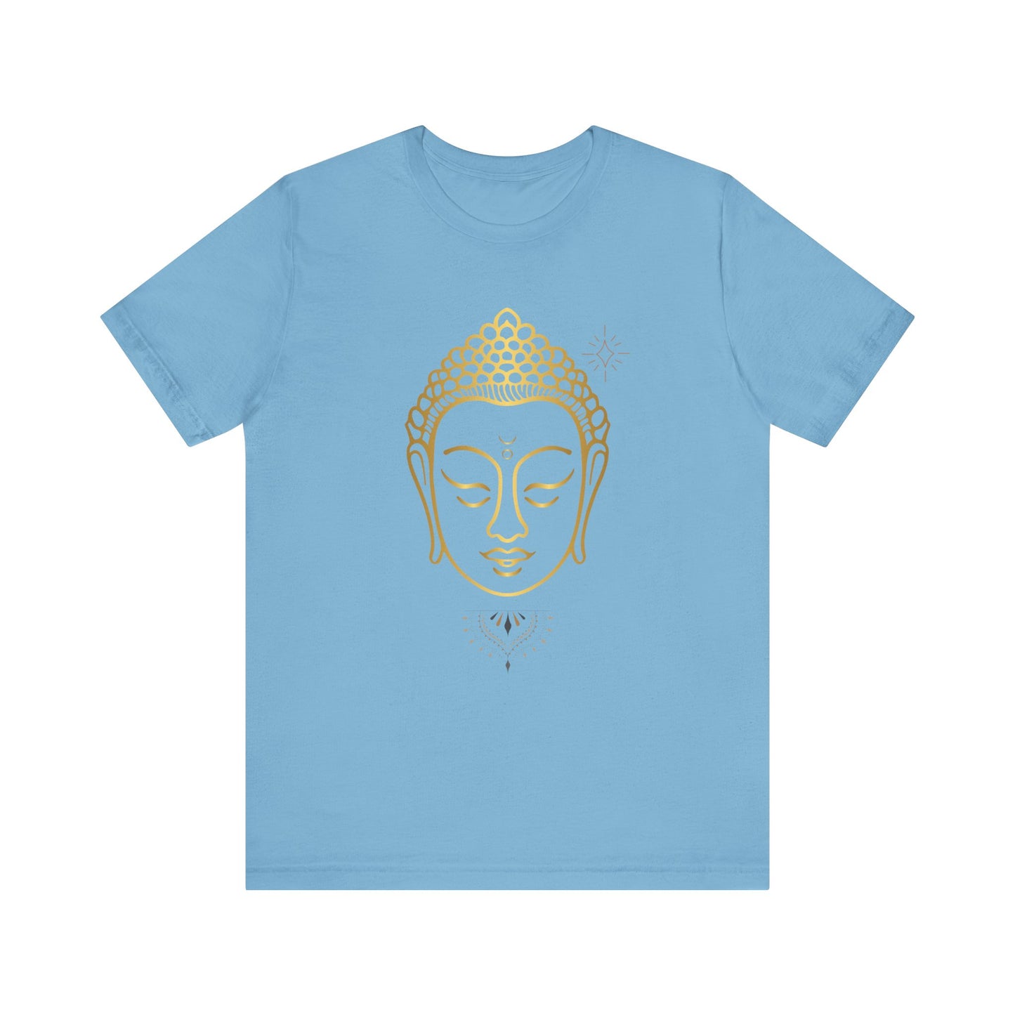 Buddha Head Unisex Jersey Short Sleeve Tee