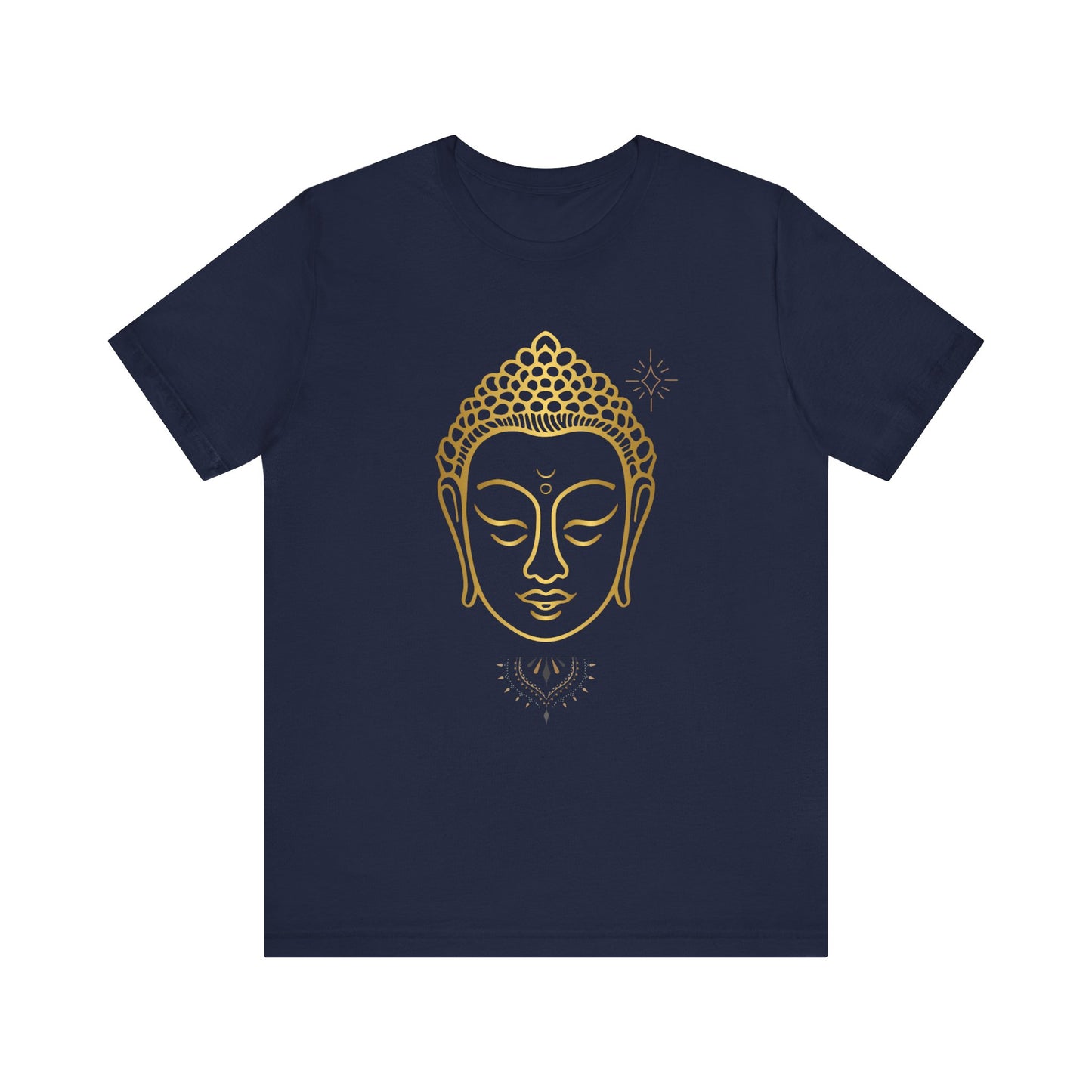 Buddha Head Unisex Jersey Short Sleeve Tee