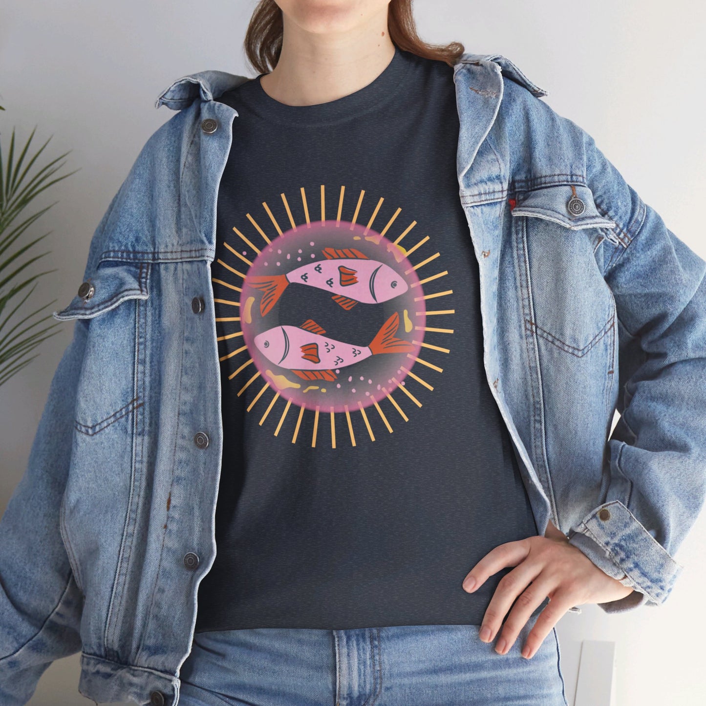 Fish Unisex Heavy Cotton Tee