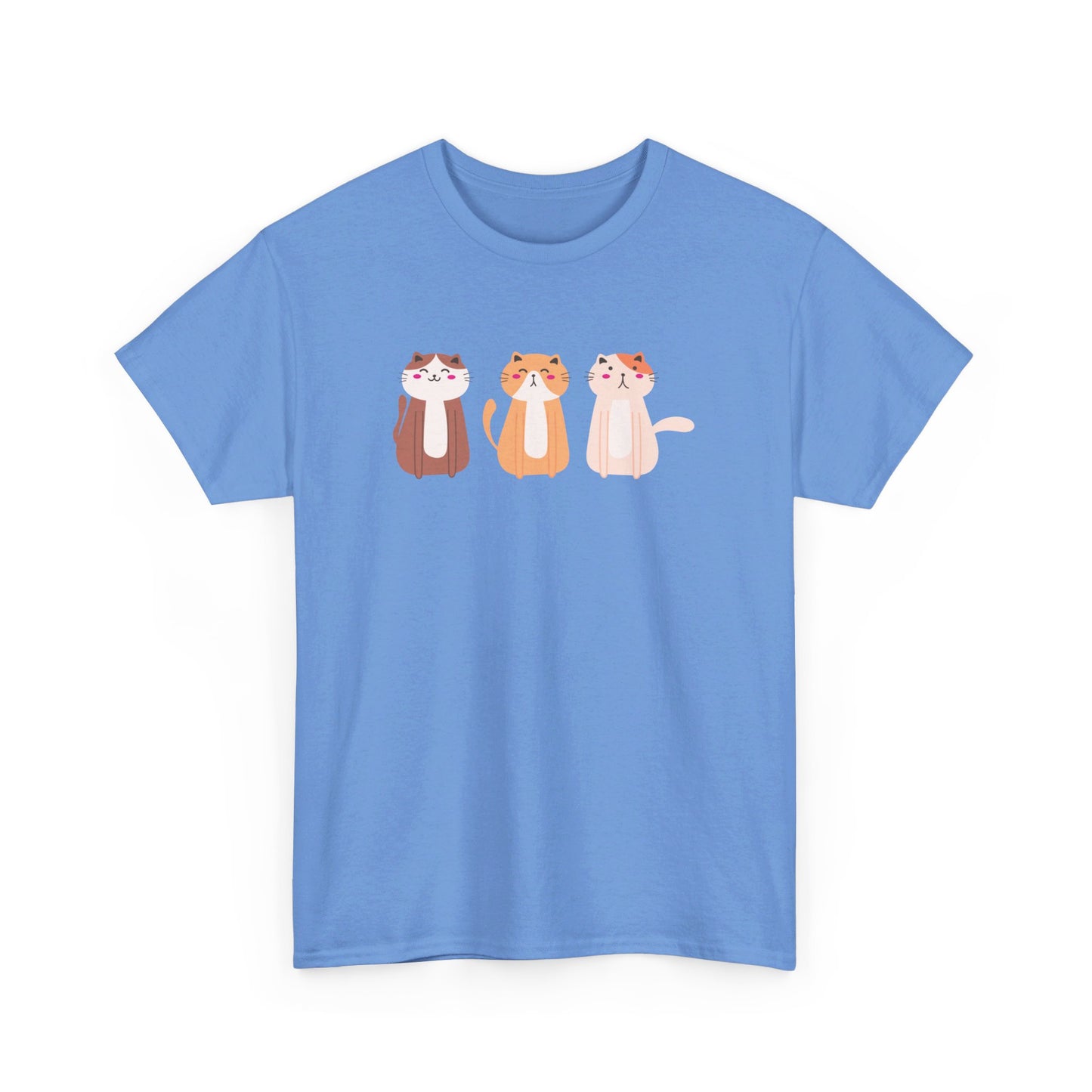 Three Kitties Unisex Heavy Cotton Tee