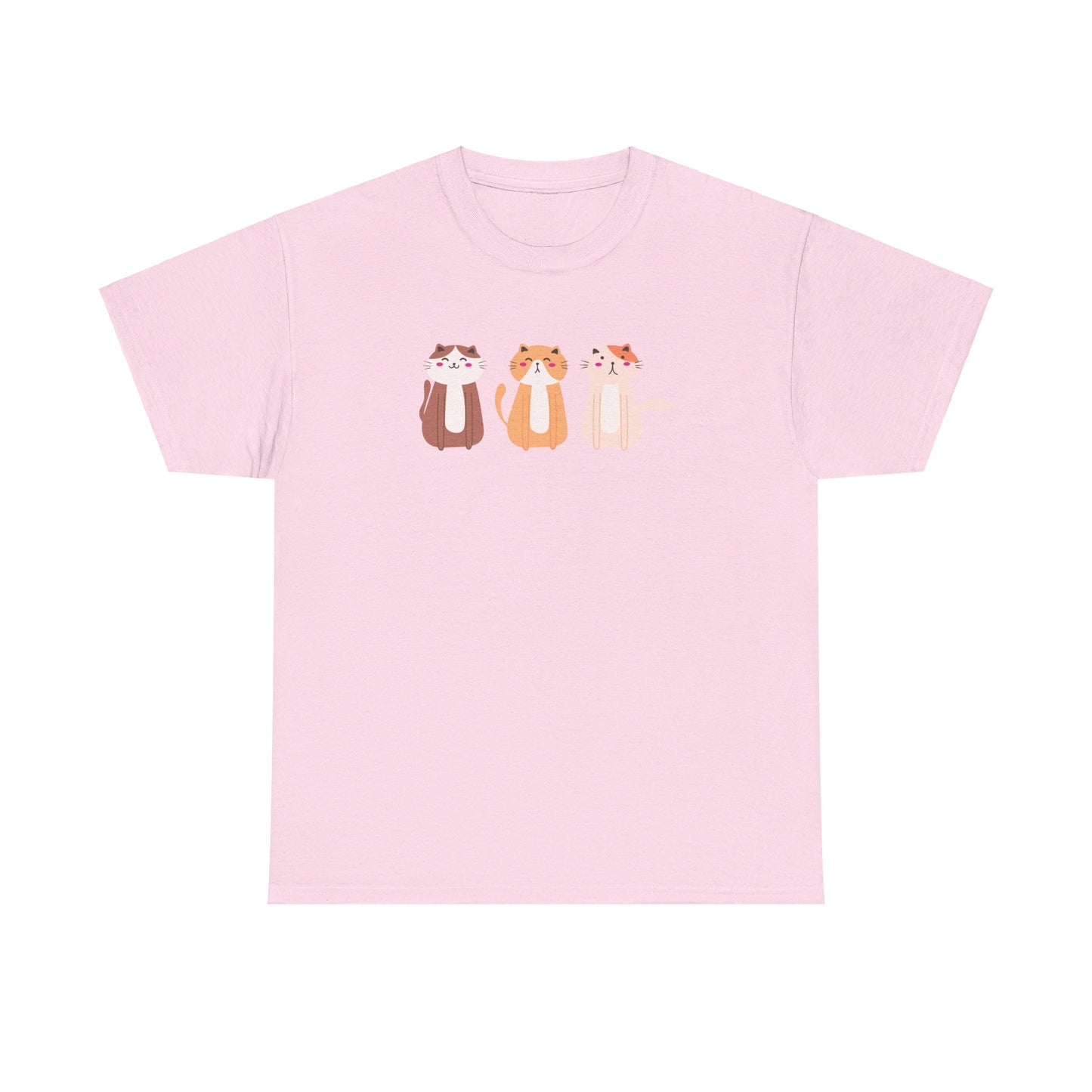 Three Kitties Unisex Heavy Cotton Tee