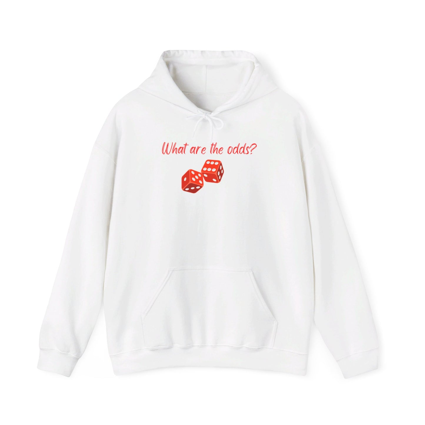 What are the Odds with Dice Unisex Heavy Blend™ Hooded Sweatshirt