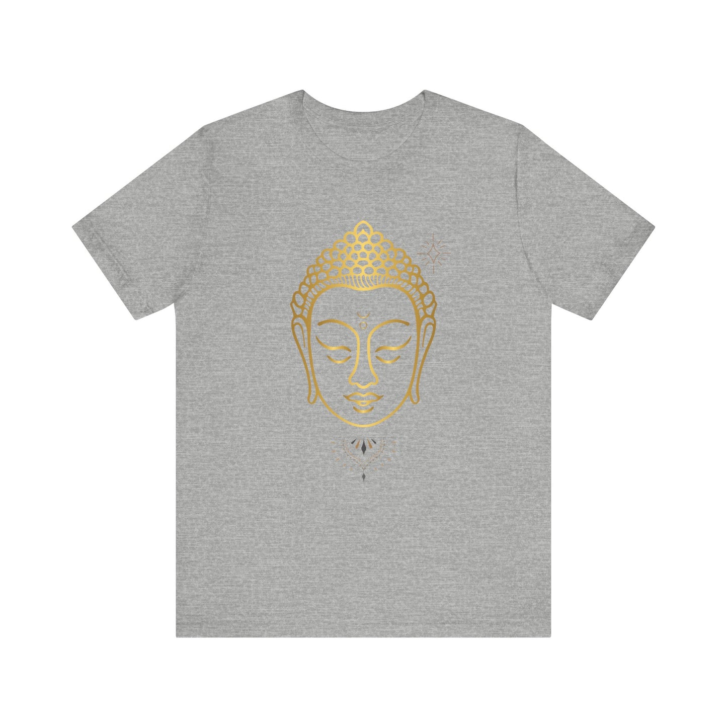 Buddha Head Unisex Jersey Short Sleeve Tee