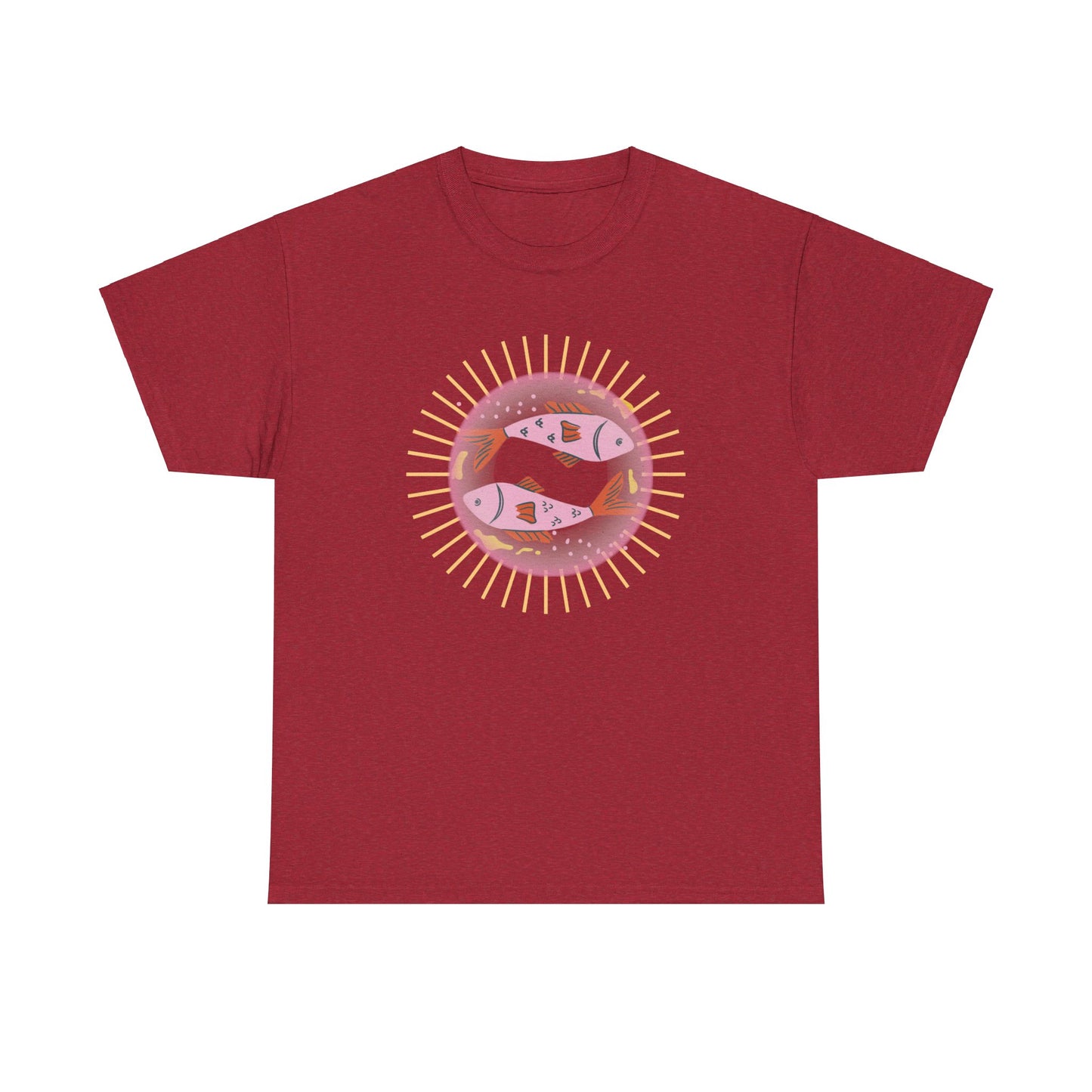 Fish Unisex Heavy Cotton Tee