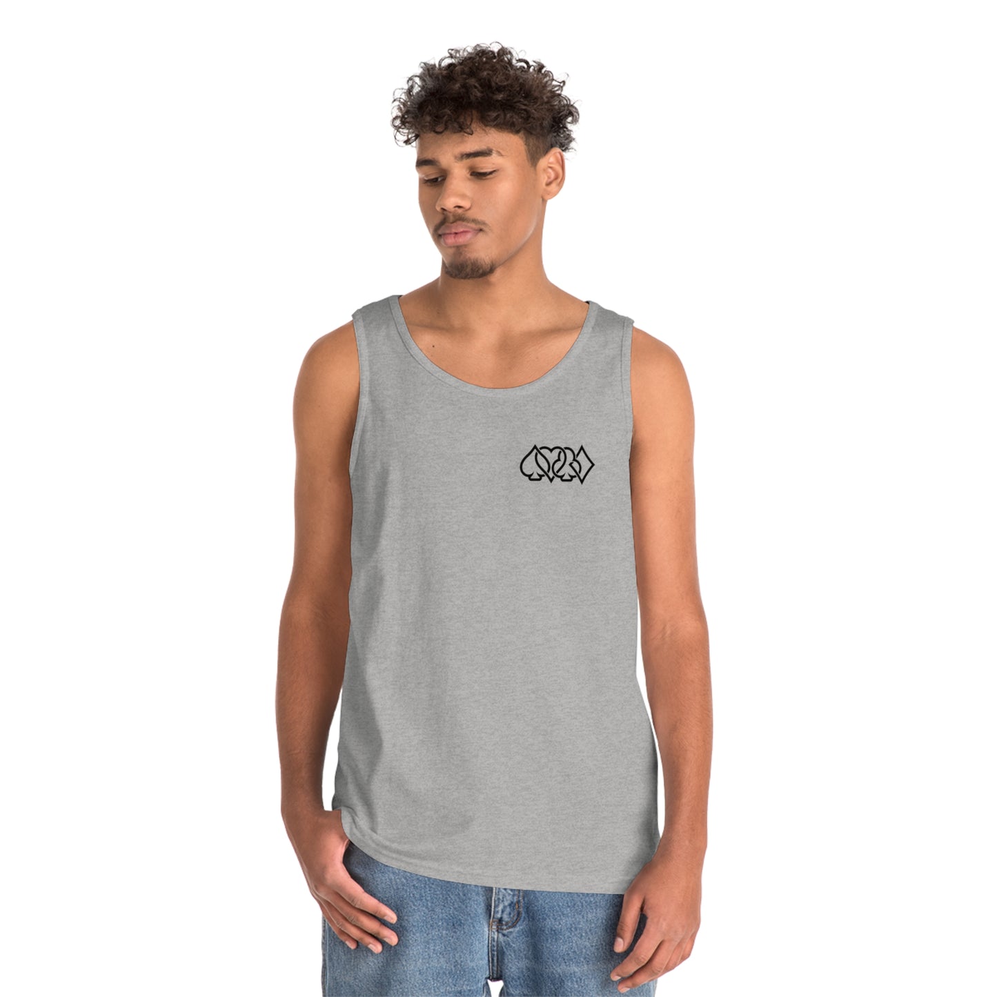 Play more poker Unisex Heavy Cotton Tank Top