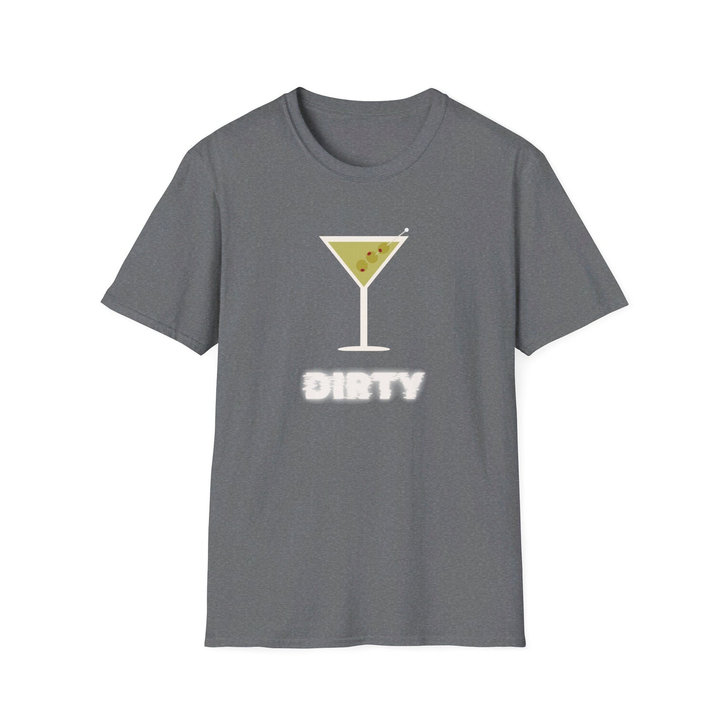 Dirty Martini Glass Unisex Softstyle T-Shirt
