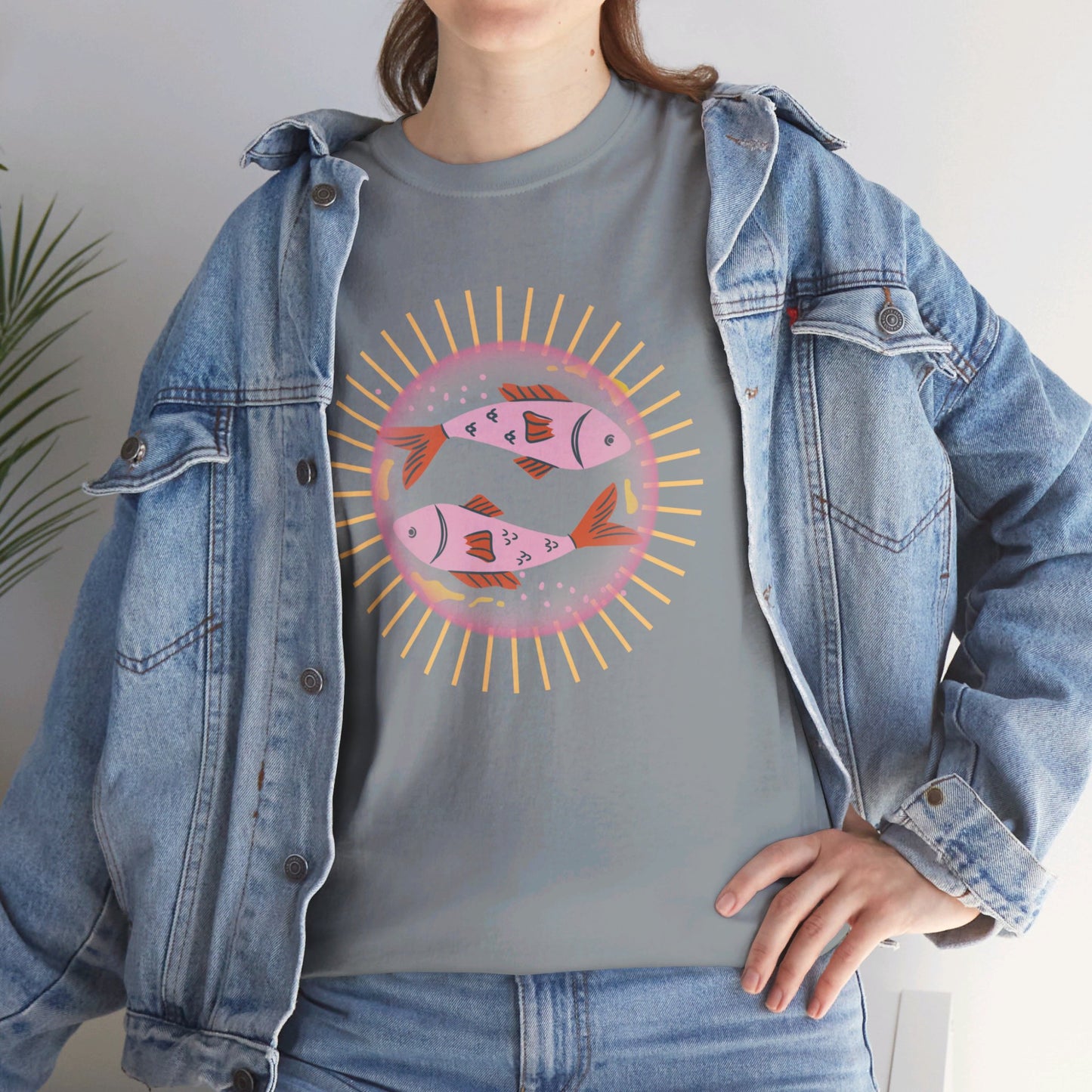 Fish Unisex Heavy Cotton Tee