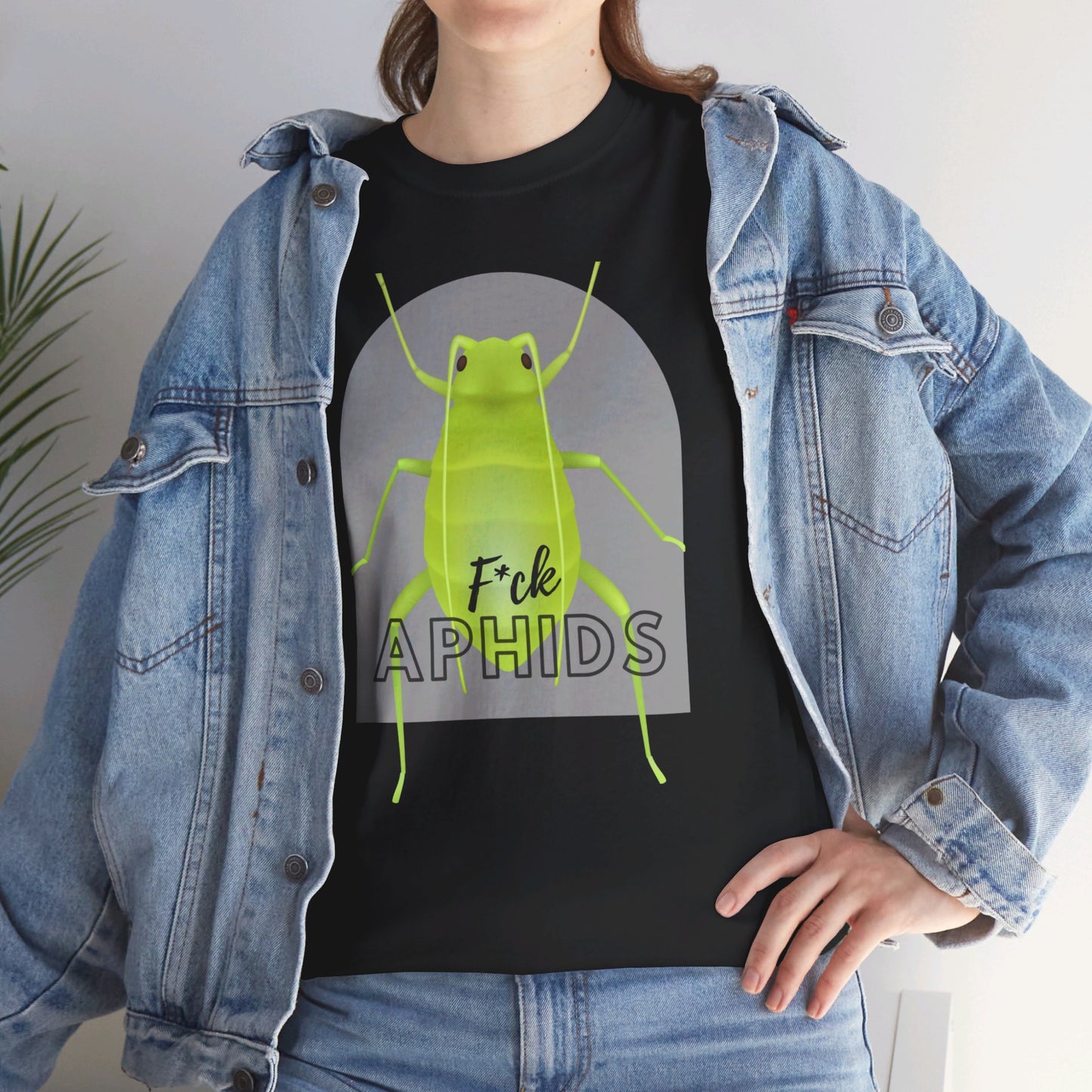 F*ck Aphids Unisex Heavy Cotton Tee