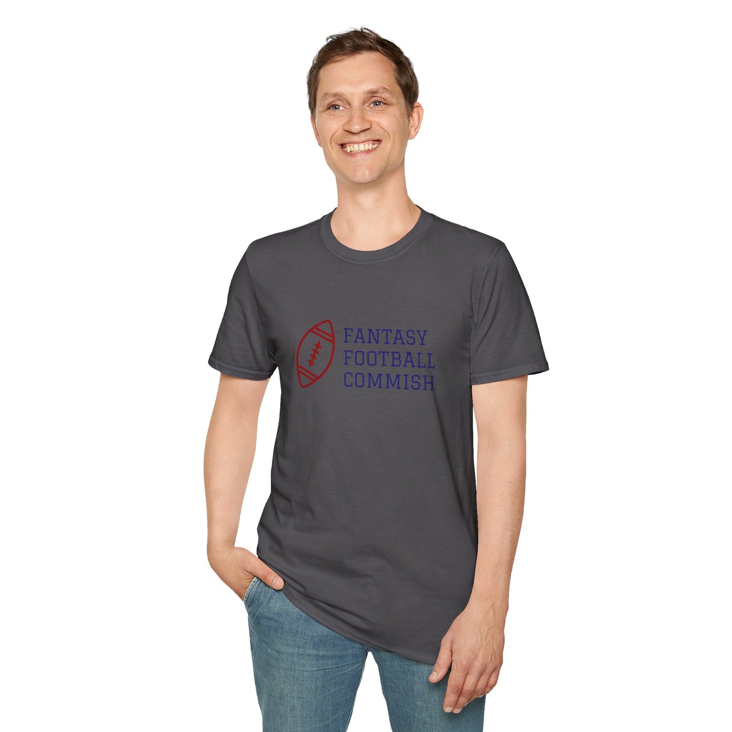 Fantasy Football Commish Unisex Softstyle T-Shirt