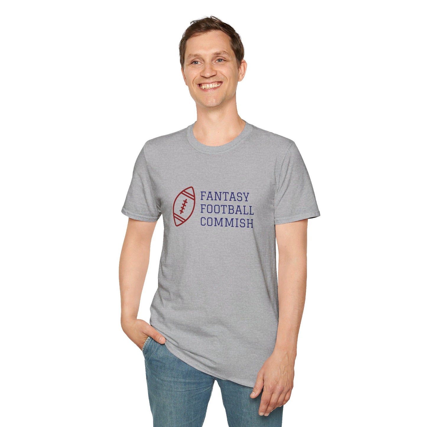 Fantasy Football Commish Unisex Softstyle T-Shirt