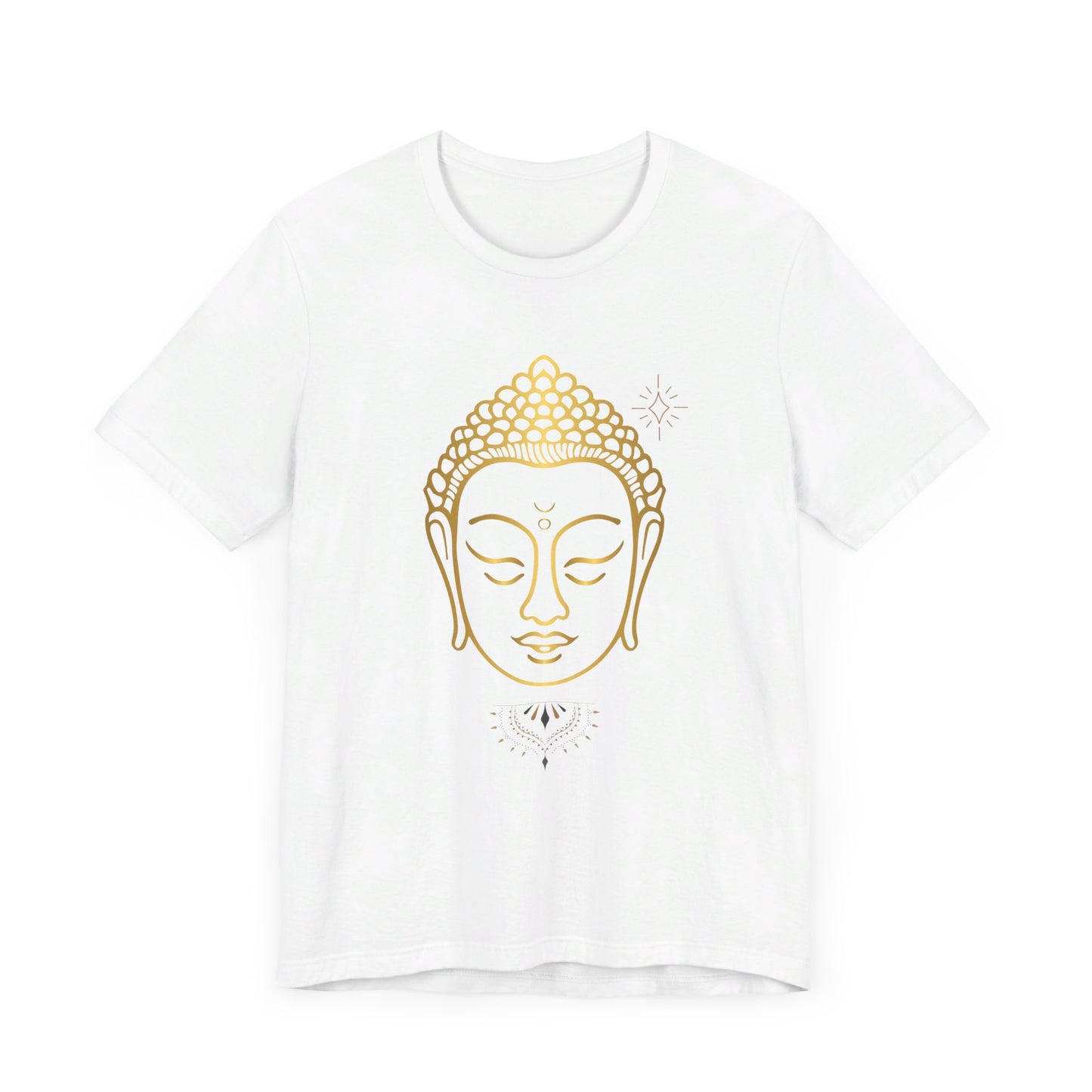 Buddha Head Unisex Jersey Short Sleeve Tee