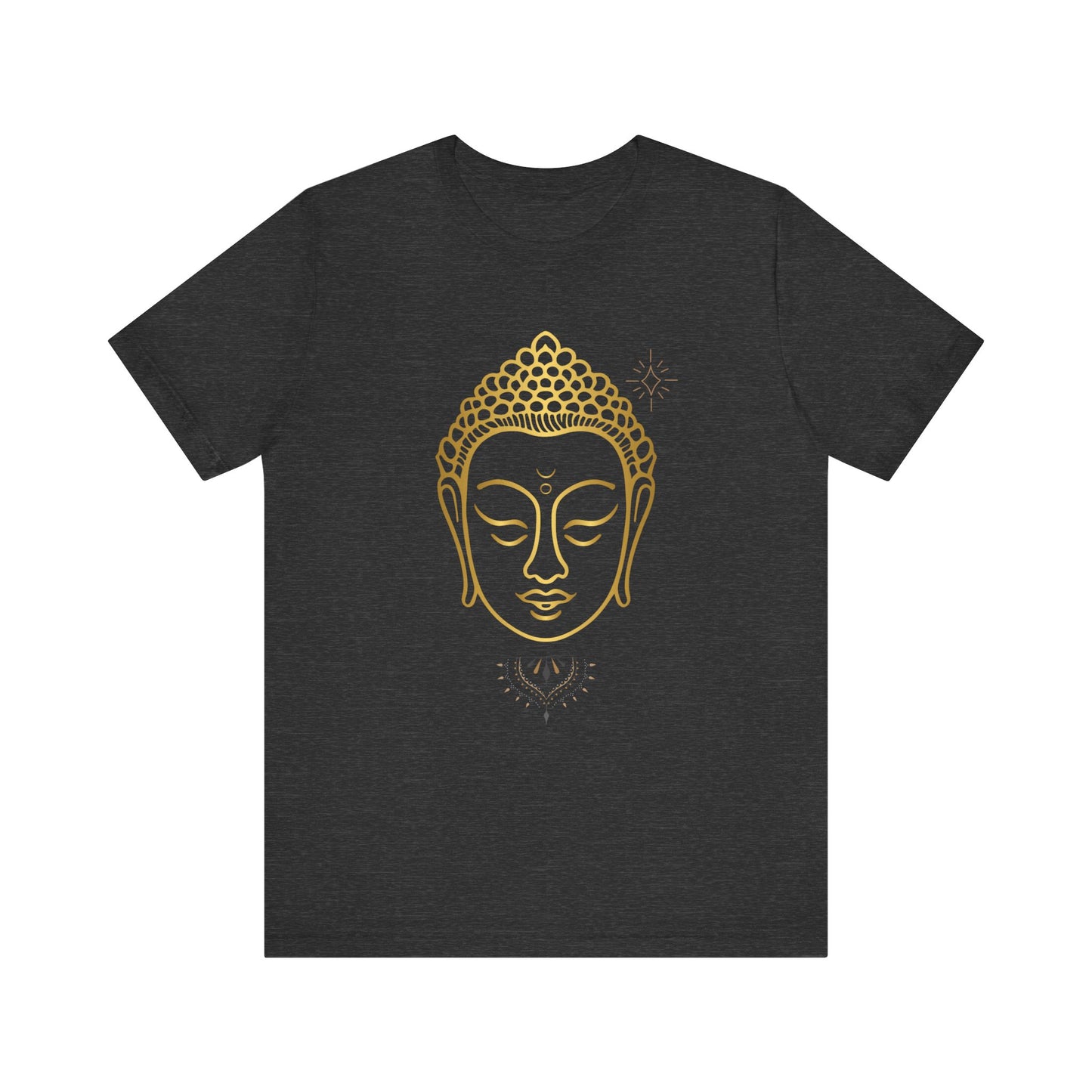 Buddha Head Unisex Jersey Short Sleeve Tee