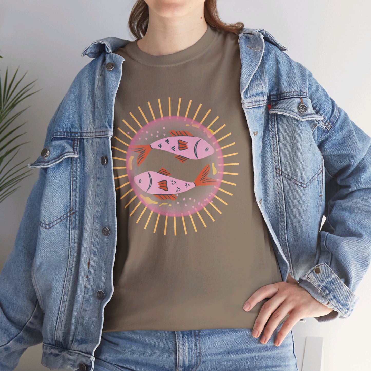 Fish Unisex Heavy Cotton Tee
