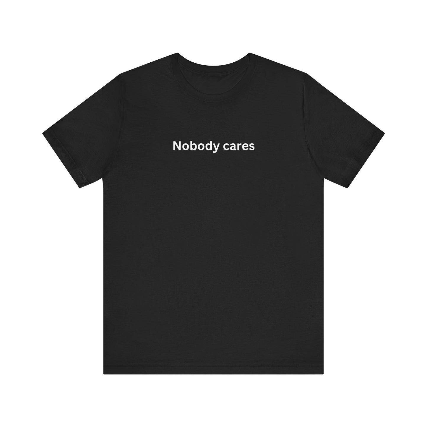 Nobody Cares Unisex Tri-Blend Crew Tee
