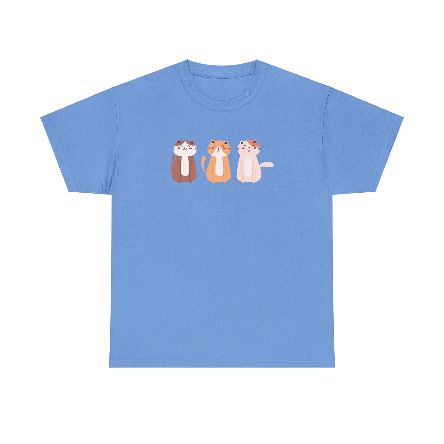 Three Kitties Unisex Heavy Cotton Tee